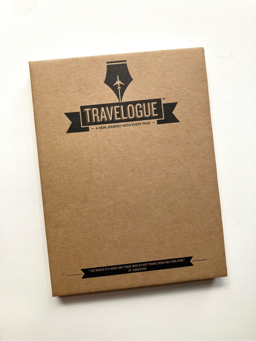 Travelogue - Notebook Planner and Scratch Off World Maps